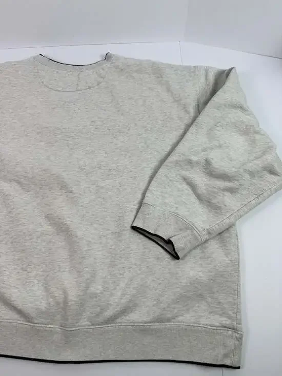 Croft & Barrow Embroidered Deer Wildlife Crewneck Sweatshirt Gray Men's XL - Picture 10 of 10